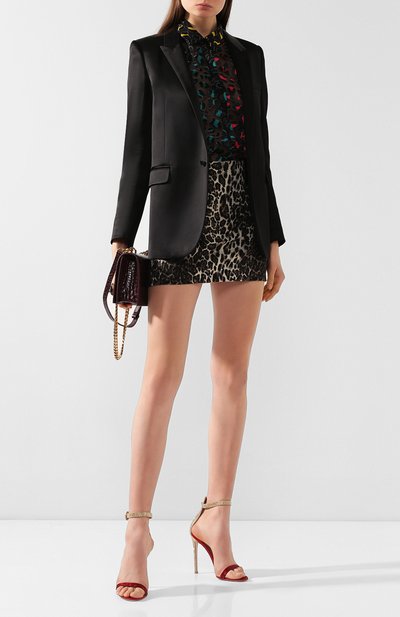 Текстильные босоножки GIANVITO ROSSI, арт. G61343.11RIC.RBUSYME, фото 2