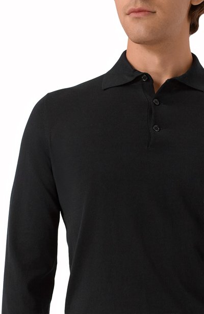 Хлопковое поло BRUNELLO CUCINELLI, арт. M29800135, фото 5