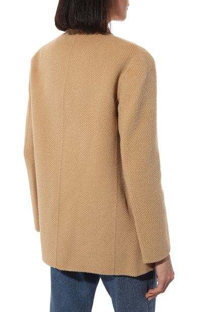 Шерстяной жакет THEORY бежевого цвета по цене 77350 руб., арт. M0701101, фото 4 Шерстяной жакет THEORY, арт. M0701101, фото 4