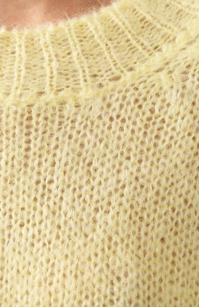 Шерстяной свитер ISABEL MARANT желтого цвета по цене 43200 руб., арт. PU0774-20P041I/ID0L, фото 5 Шерстяной свитер ISABEL MARANT, арт. PU0774-20P041I/ID0L, фото 5