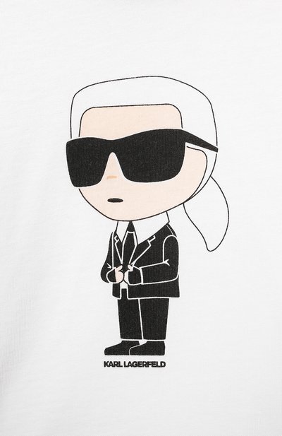 Комплект из лонгслива и брюк KARL LAGERFELD KIDS, арт. Z30289, фото 4
