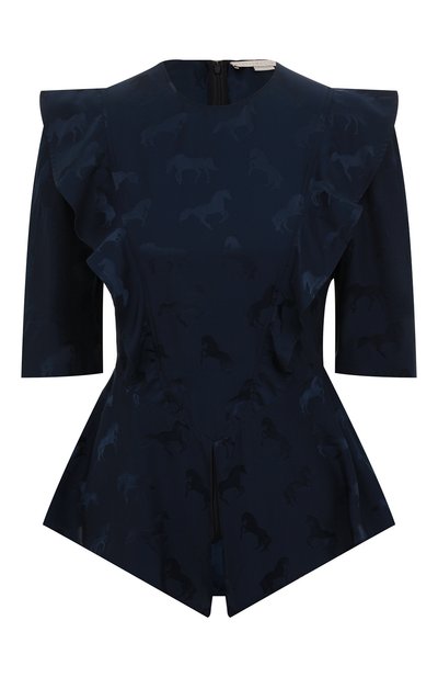 Женская блузка из смеси шелка и вискозы STELLA MCCARTNEY, арт. 599865/SNA57
