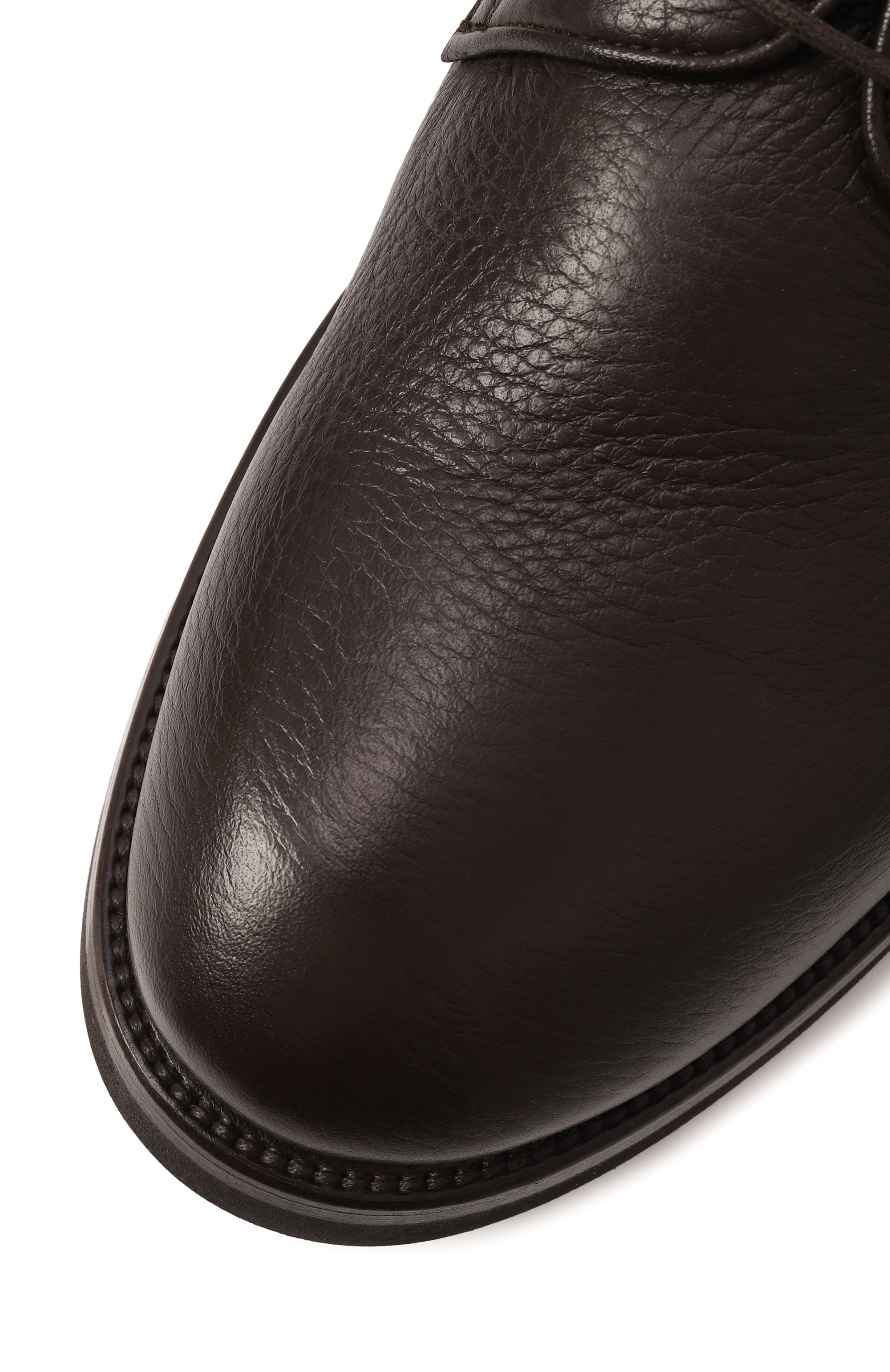 Кожаные дерби KITON, арт. USSA189N0112402, фото 7