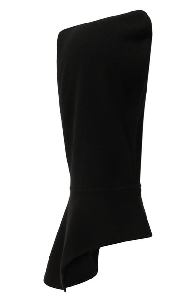 Кашемировая манишка на молнии TEGIN черного цвета по цене 17500 руб., арт. 3176, фото 3 Кашемировая манишка на молнии TEGIN, арт. 3176, фото 3