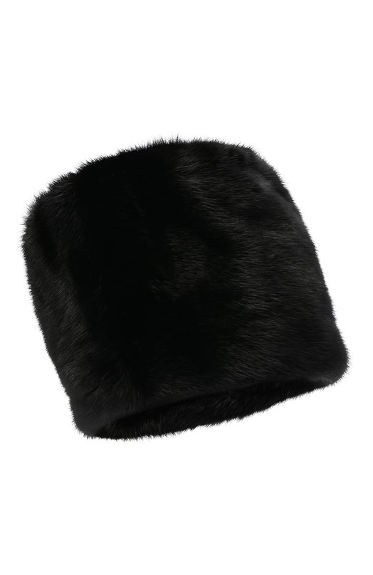 Шапка Кэрол из меха норки FurLand 0014000110147600000 Чёрный 0014000110147600000