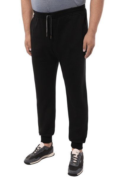 Джоггеры из хлопка и кашемира MVST черного цвета по цене 112000 руб., арт. 13M717.VA00.MUST./58-62, фото 3 Джоггеры из хлопка и кашемира MVST, арт. 13M717.VA00.MUST./58-62, фото 3