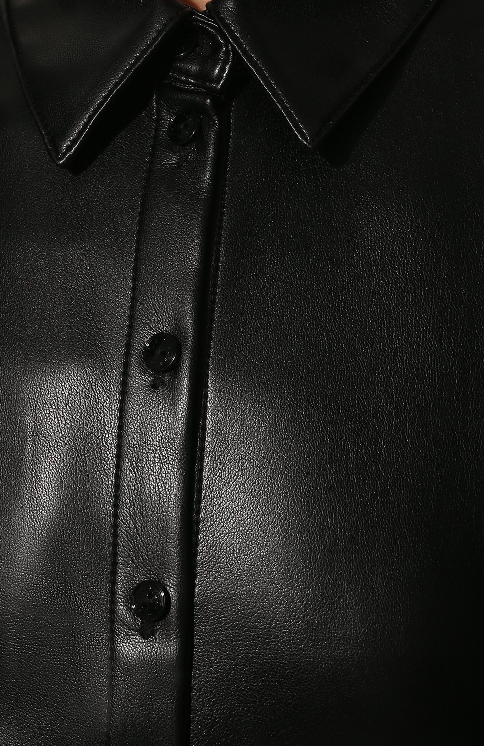 Комбинезон из экокожи PATRIZIA PEPE черного цвета по цене 38780 руб., арт. 8T0011_E005, фото 5 Комбинезон из экокожи PATRIZIA PEPE, арт. 8T0011_E005, фото 5