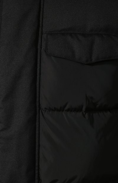 Пуховик ZEGNA черного цвета по цене 147500 руб., арт. VT020/ZZ224, фото 5 Пуховик ZEGNA, арт. VT020/ZZ224, фото 5