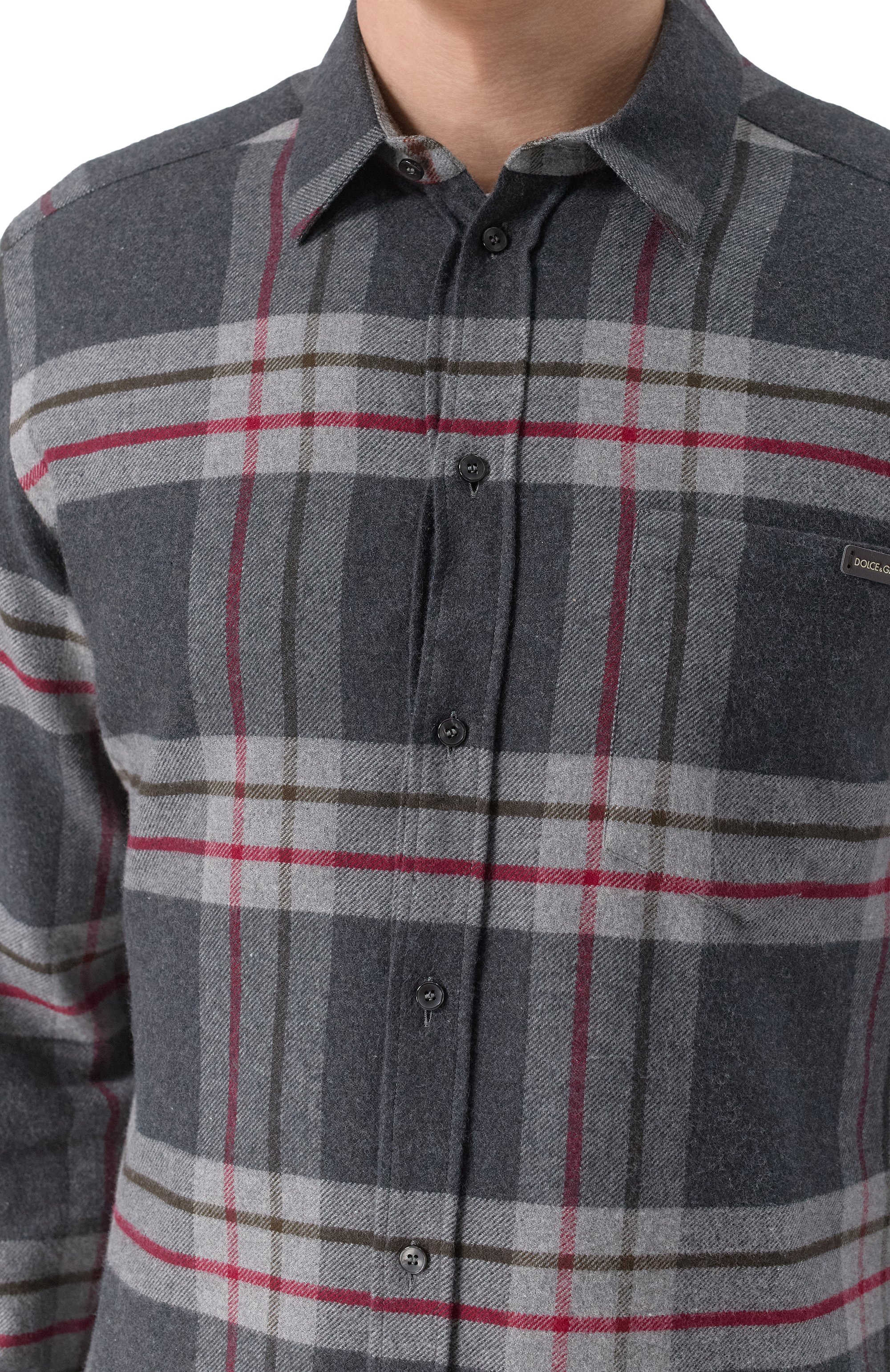 Хлопковая рубашка DOLCE & GABBANA, арт. G5JZ9T/GJ287, фото 5