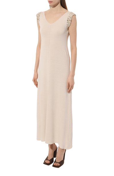 Платье изо льна и хлопка PANICALE, арт. D32510AB, фото 3