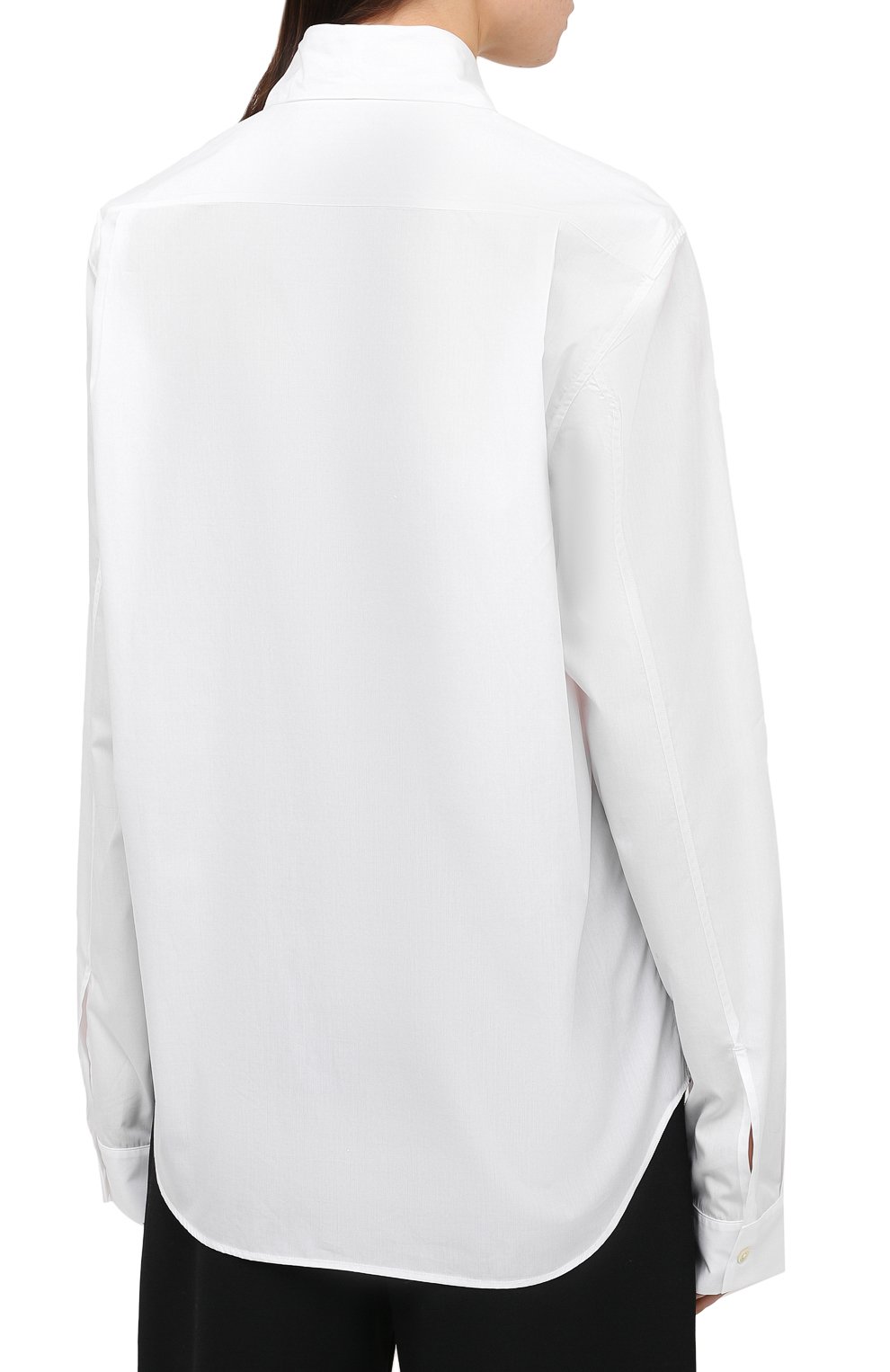 Хлопковая рубашка ANN DEMEULEMEESTER, арт. 2008-3614-115-001, фото 4