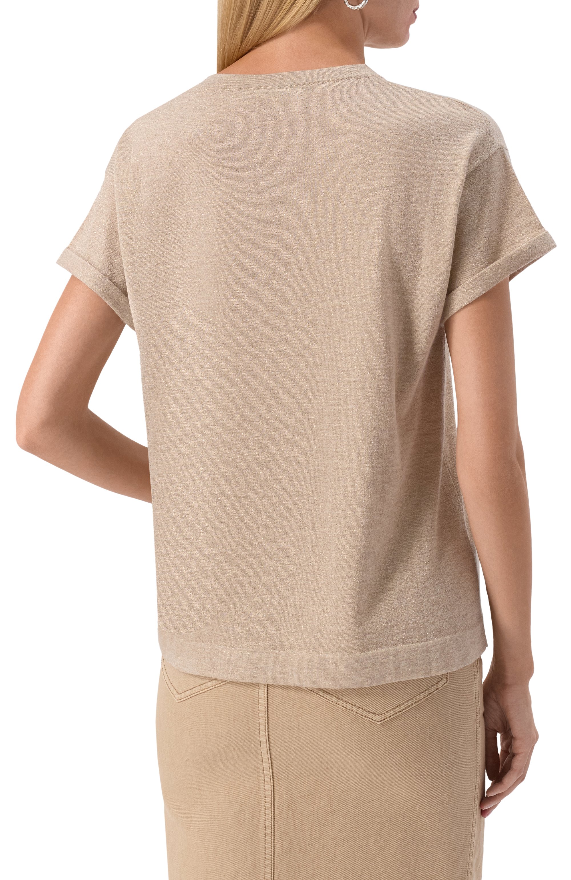 Пуловер из кашемира и шелка BRUNELLO CUCINELLI, арт. M41810000P, фото 4