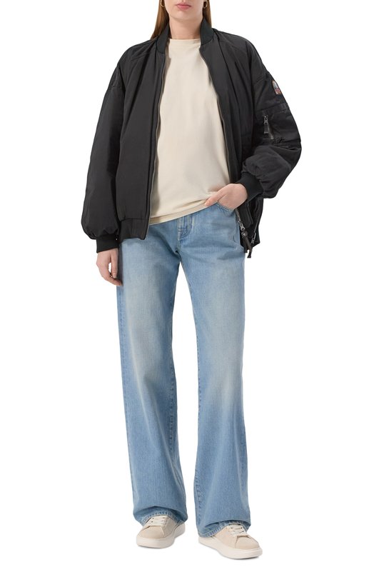 Пуховый двусторонний бомбер Parajumpers 25WMPWJKIN32 Чёрный  25WMPWJKIN32 Фото 2