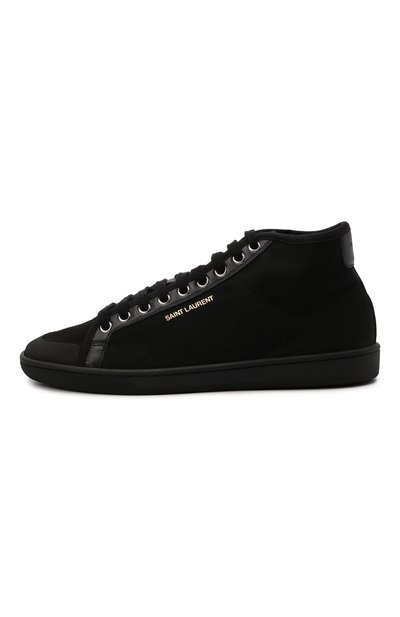 Текстильные кеды sl/39 SAINT LAURENT, арт. 669358/12N90, фото 4