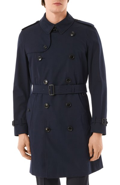 Хлопковый тренч BURBERRY, арт. 8079387, фото 3