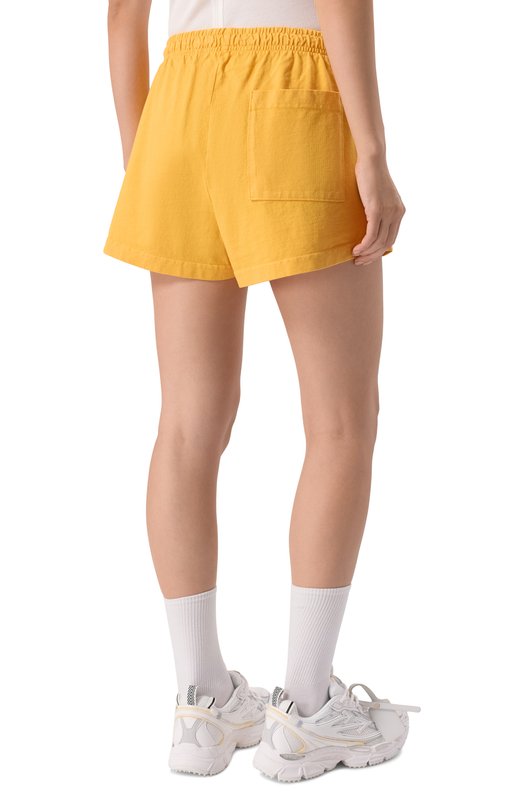Хлопковые шорты Sporty and Rich SH037615637YE26 Жёлтый  SH037615637YE26 Фото 4