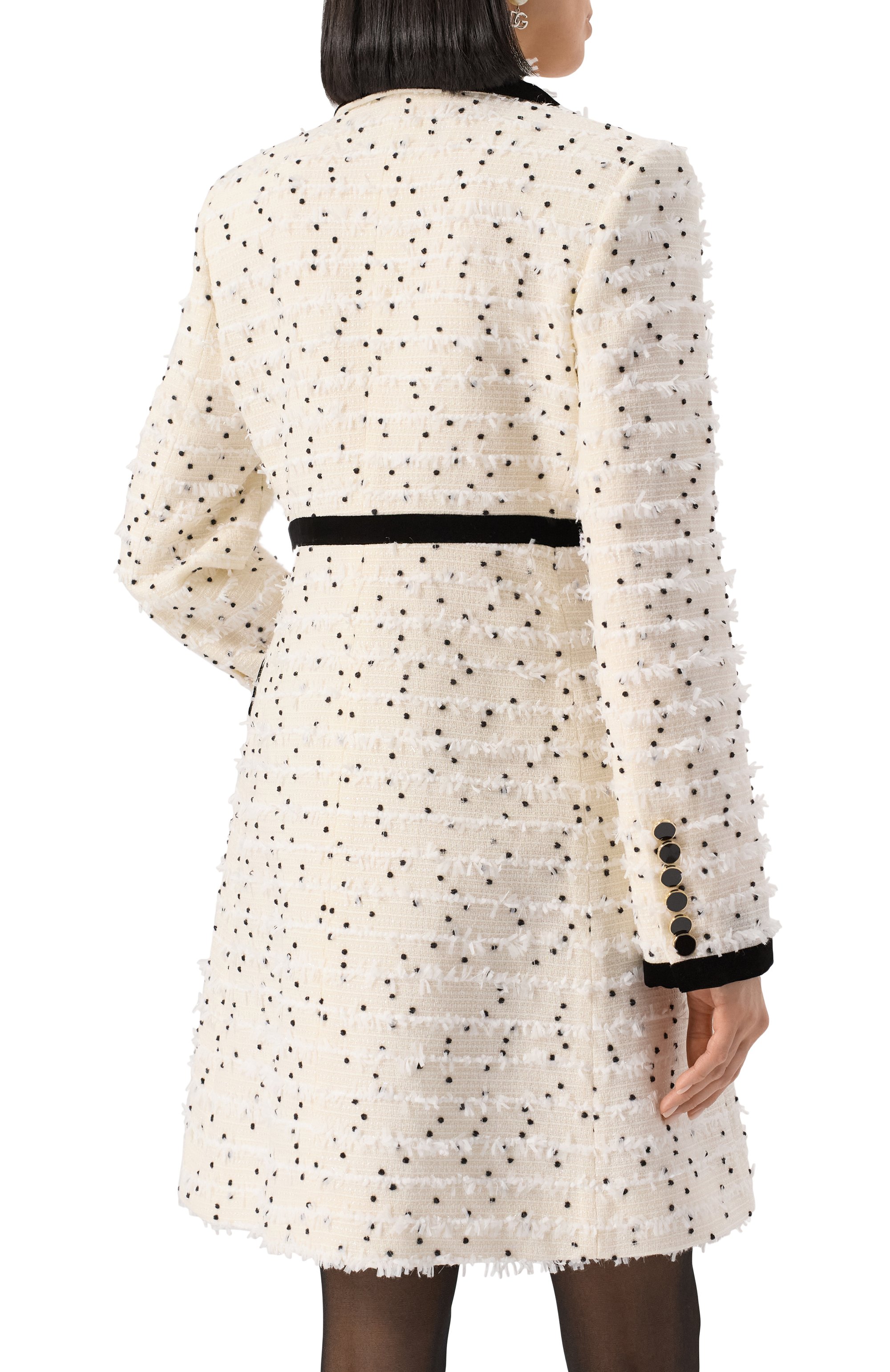 Твидовое пальто NINA RICCI, арт. 25PCMA013/W00357, фото 4