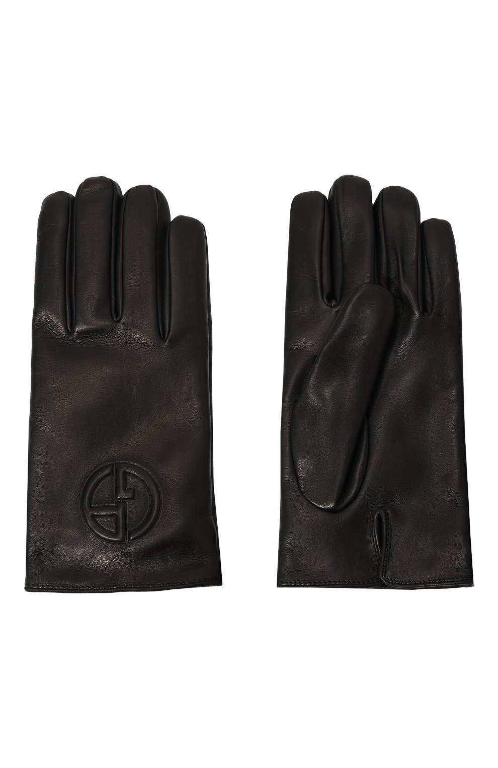 Кожаные перчатки GIORGIO ARMANI, арт. 744150/3F214, фото 2
