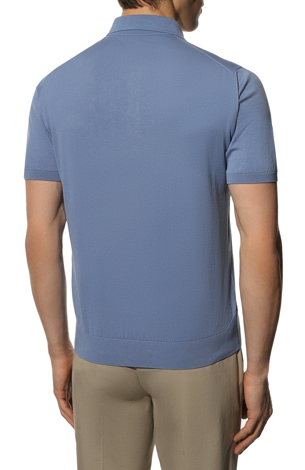 Хлопковое поло CORNELIANI, арт. 89M582-2125136/00, фото 4