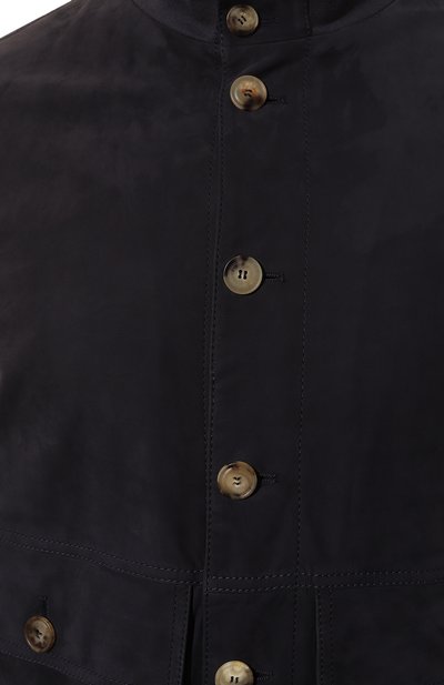 Замшевый бомбер BRUNELLO CUCINELLI, арт. MPNAB1929, фото 5