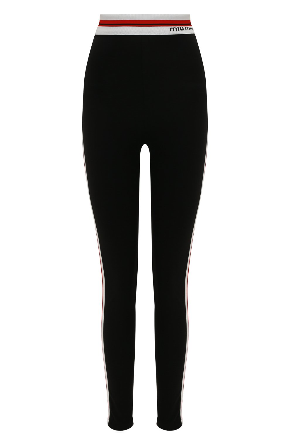 Хлопковые легинсы MIU MIU, арт. MJP245-1ZFU-F0002, фото 1