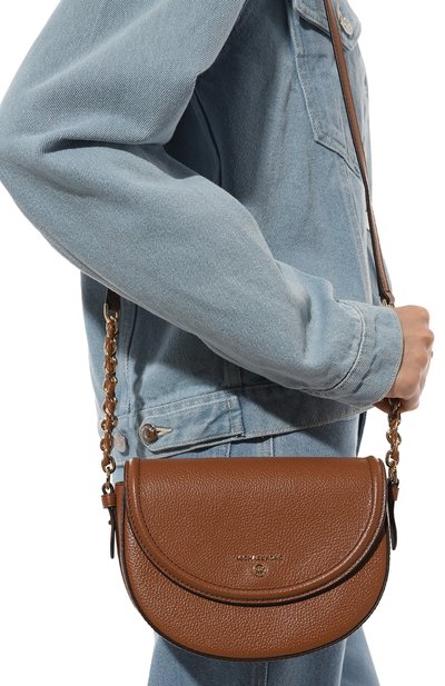 Сумка jet set charm small MICHAEL MICHAEL KORS коричневого цвета по цене 21950 руб., арт. 32T0GT9C6L, фото 2 Сумка jet set charm small MICHAEL MICHAEL KORS, арт. 32T0GT9C6L, фото 2