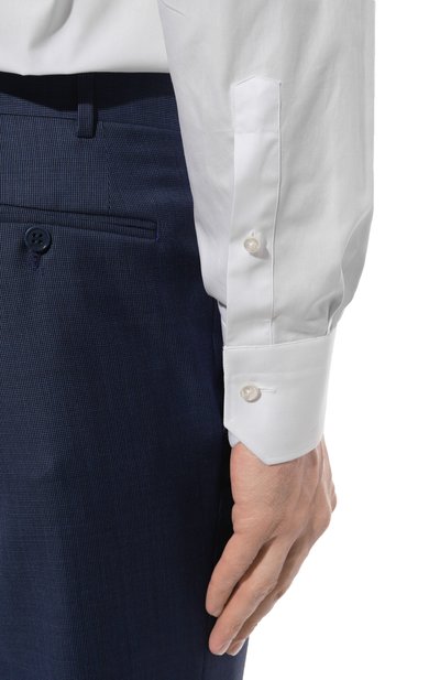 Хлопковая сорочка ZEGNA, арт. CT1031/9MS0BA, фото 5