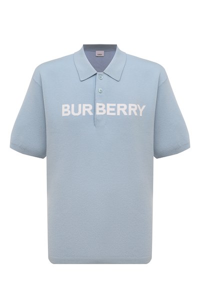 Мужская поло из шерсти и хлопка BURBERRY, арт. 8065571