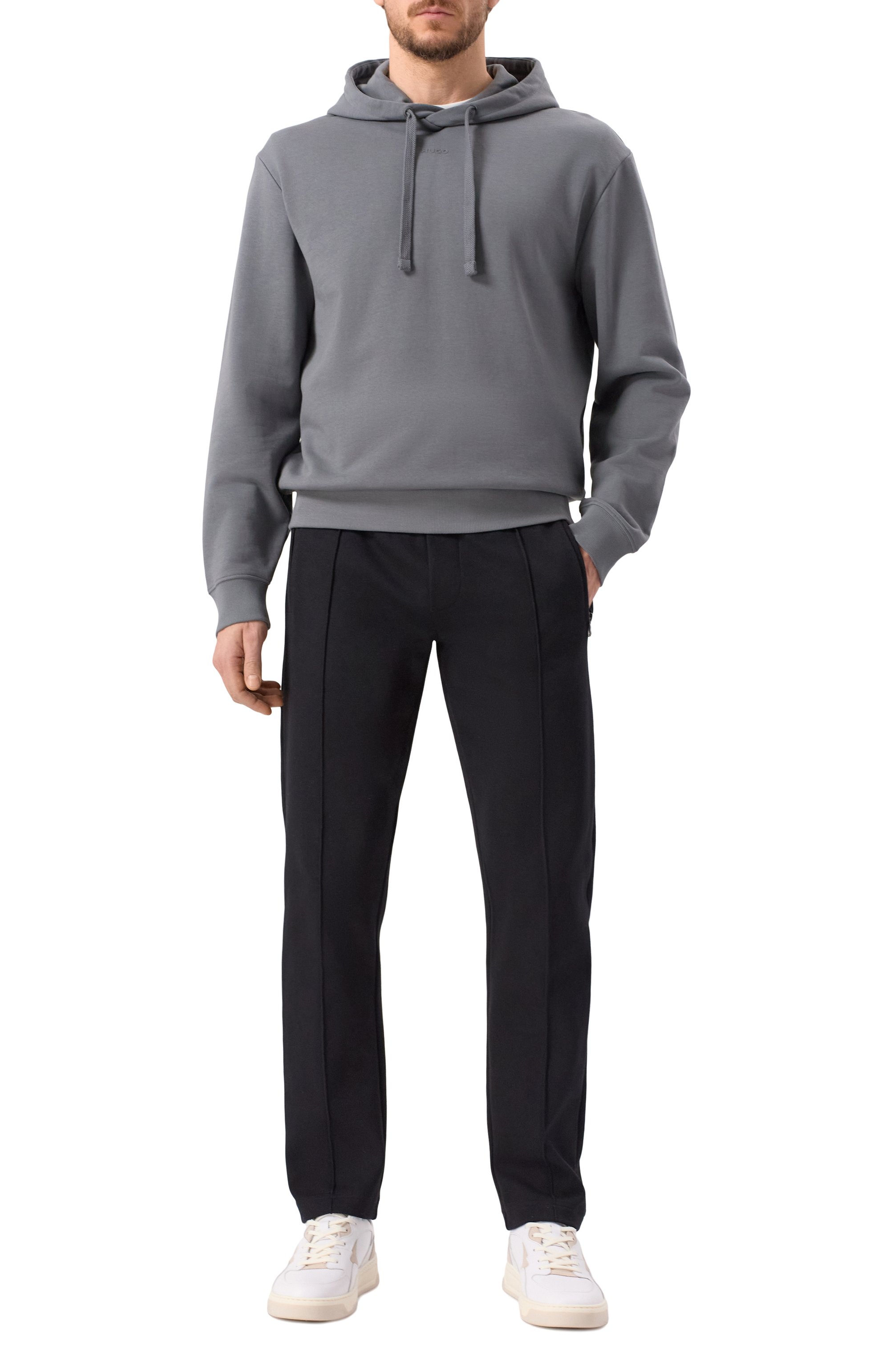 Хлопковое худи HUGO, арт. 50486478, фото 2