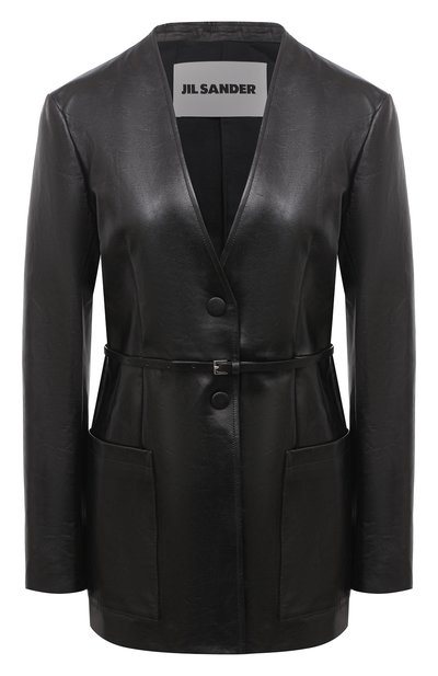 Женский кожаный жакет JIL SANDER, арт. JSPR651570-WRL00001
