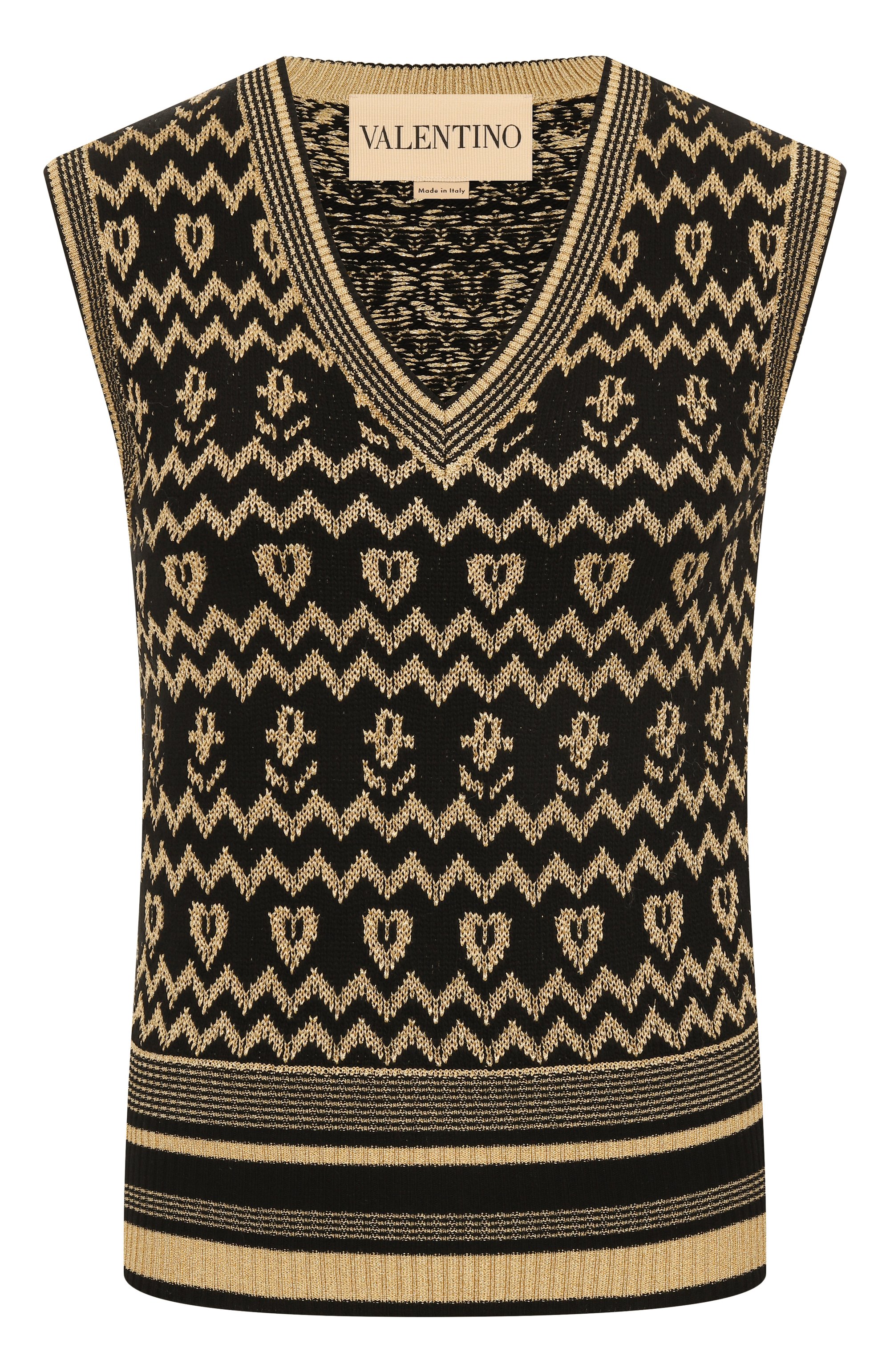 Жилет из шерсти и виск�озы VALENTINO, арт. 7B3KM06C/9H0, фото 1