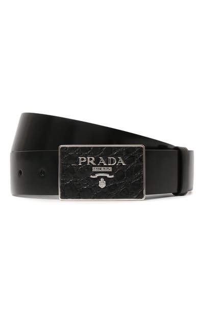 Мужской кожаный ремень PRADA, арт. 2CC534-2FLL-F0002
