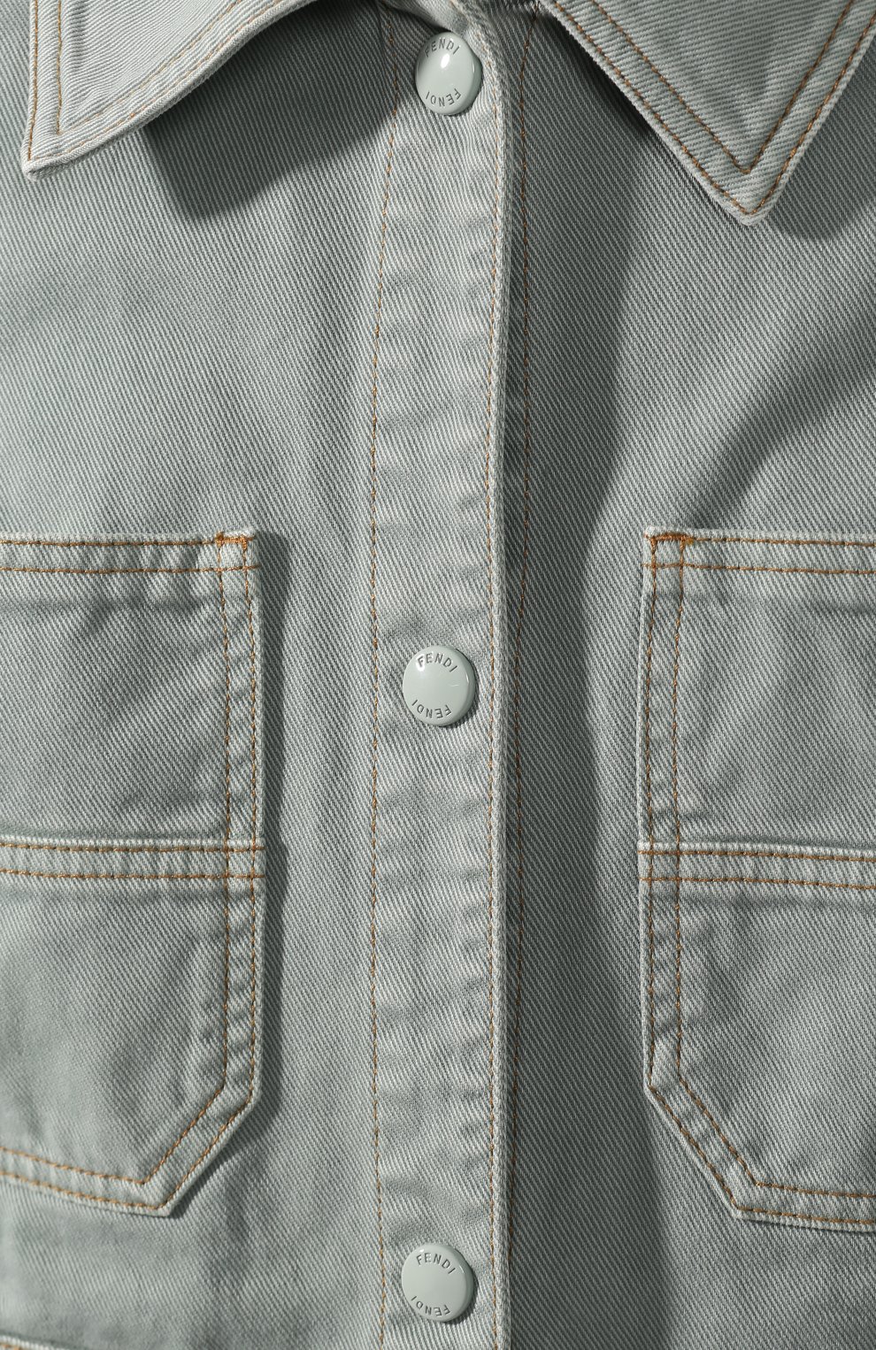 Джинсовая куртка FENDI, арт. FLF604 A5YV, фото 5