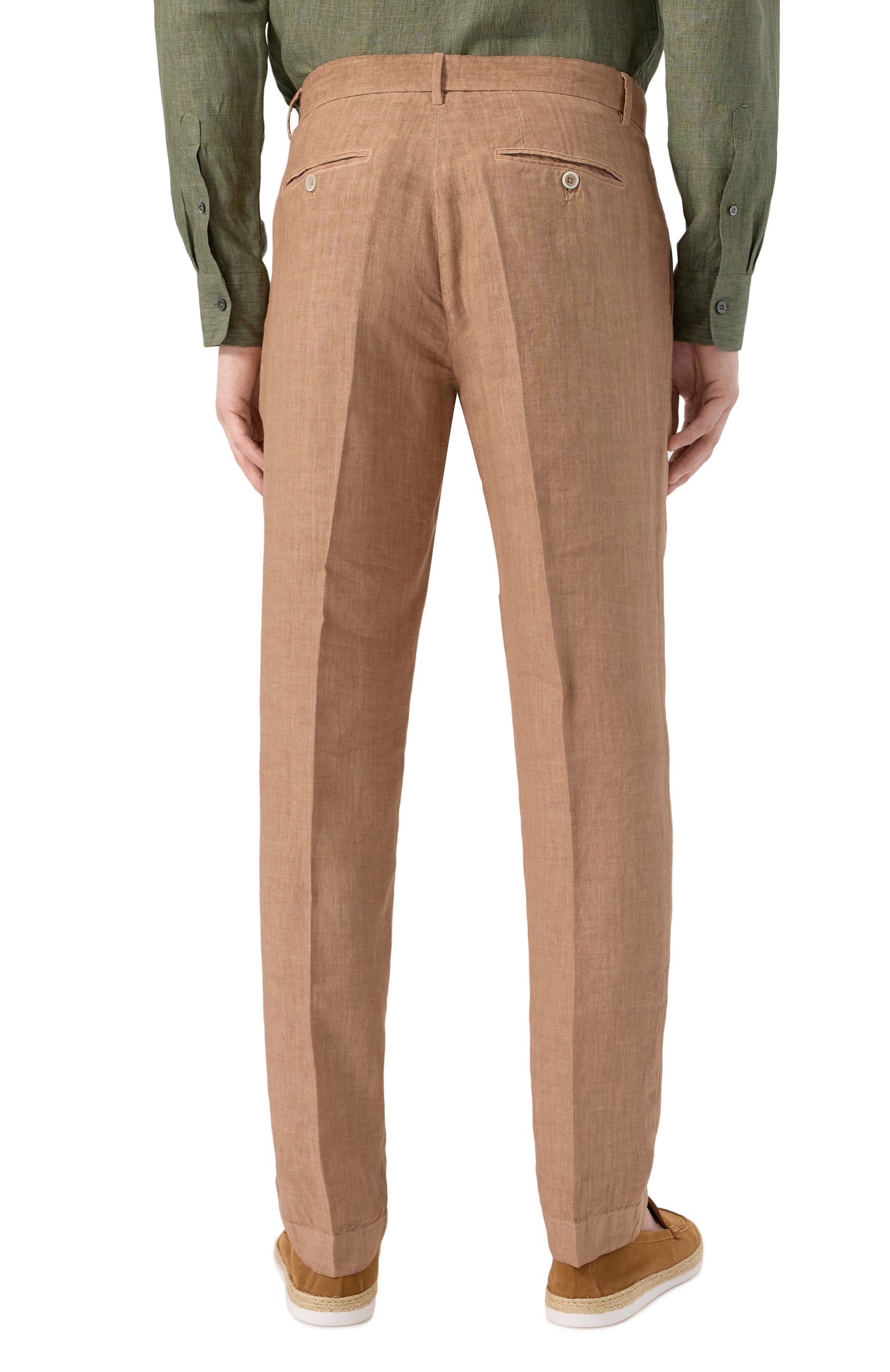Льняные брюки 120% LINO, арт. 32ALIM2411/0253/S00, фото 4