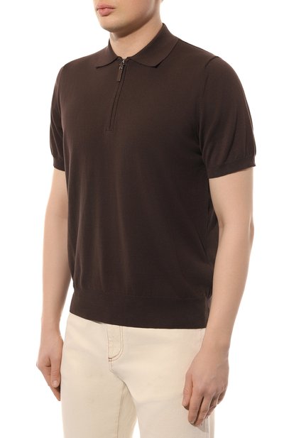 Хлопковое поло CANALI, арт. C0454/MK00145, фото 3