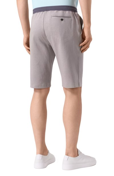 Хлопковые шорты CAPOBIANCO, арт. 18M751.TS00., фото 4