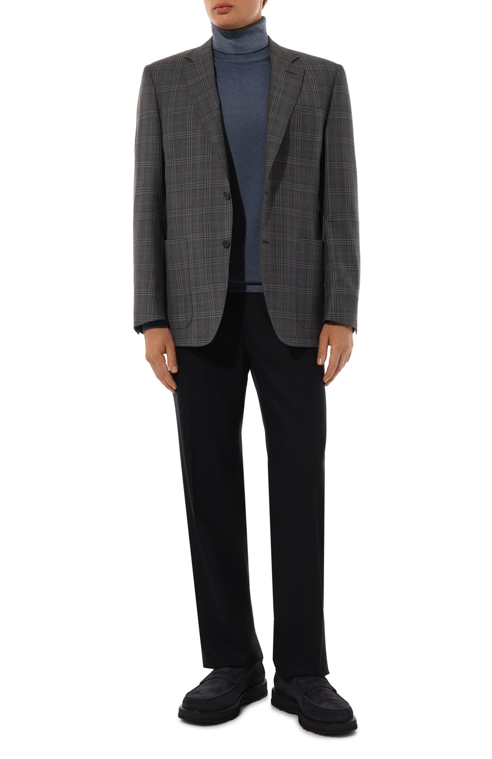 Шерстяные брюки KITON, арт. UPN01K0123E05, фото 2