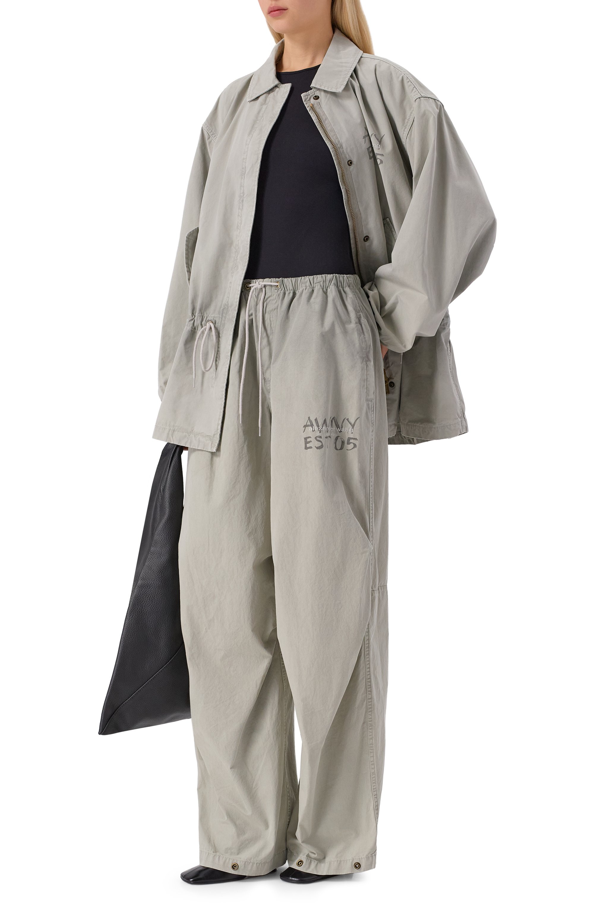 Хлопковая куртка ALEXANDERWANG.T, арт. 4WC3253284, фото 2