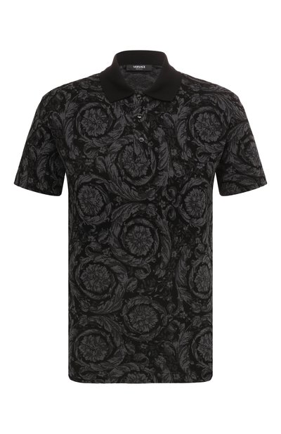 Хлопковое поло VERSACE, арт. 1013906/1A09796, фото 1