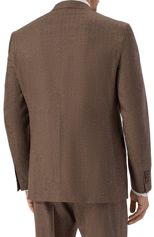 Шерстяной костюм Sartoria Latorre A6I7EF/UG0943 Коричневый  A6I7EF/UG0943 Фото 3