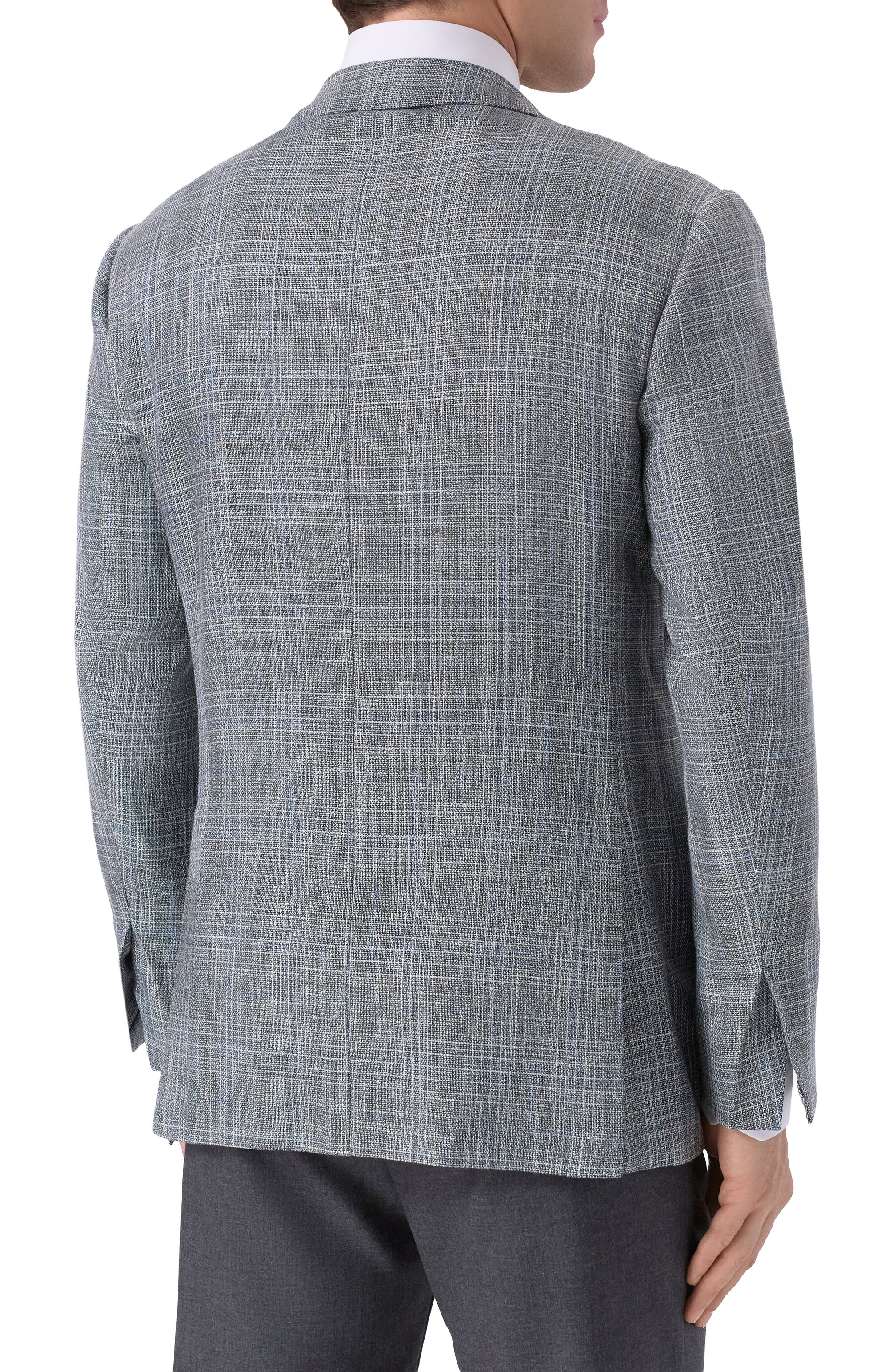 Пиджак из шерсти и шелка KITON, арт. UG81K0637A, фото 5