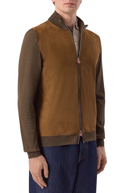 Кардиган из кашемира и шелка KITON, арт. UMK0958K1802, фото 3