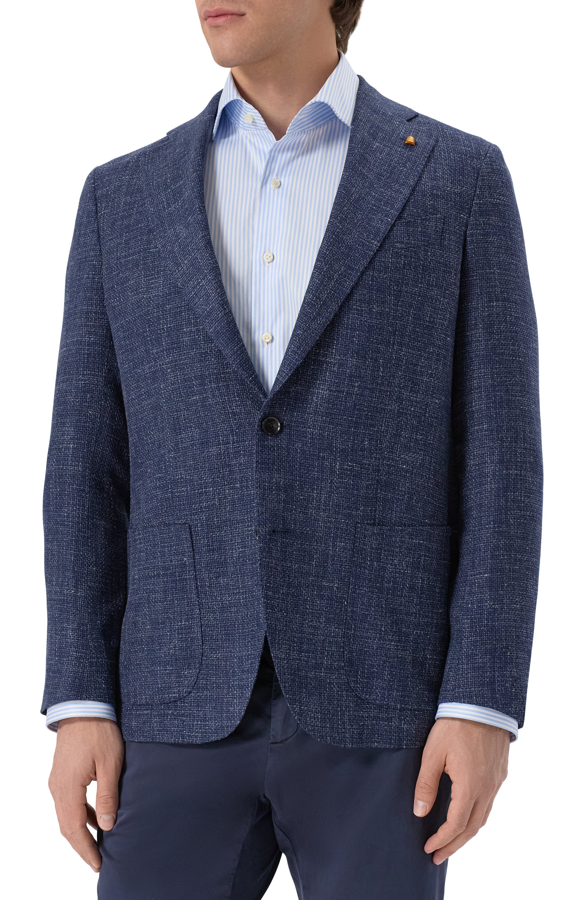 Пиджак из шерсти и шелка SARTORIA LATORRE, арт. EF74/UH0404, фото 5