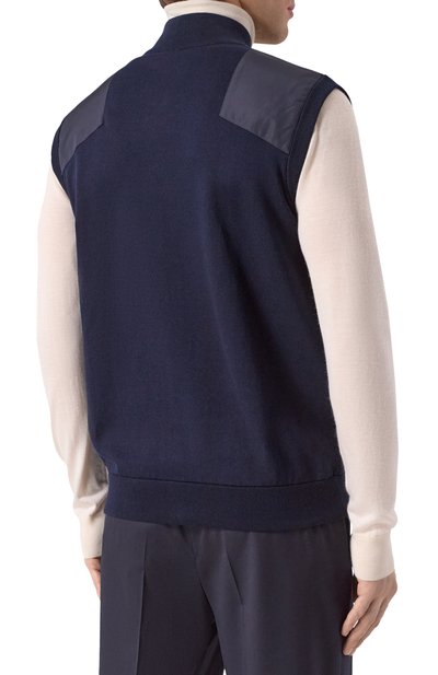 Жилет из хлопка и шелка ZILLI, арт. JSG001M0142VSDE00, фото 4