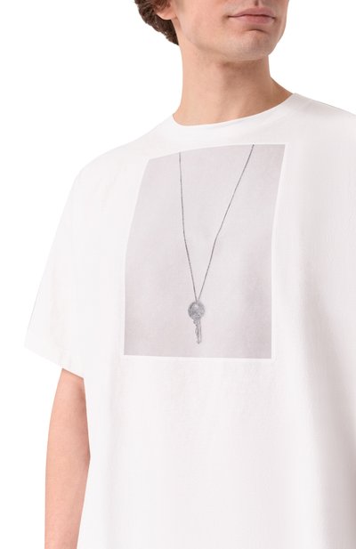 Хлопковая футболка MM6, арт. SH0GC0068/M20050, фото 5