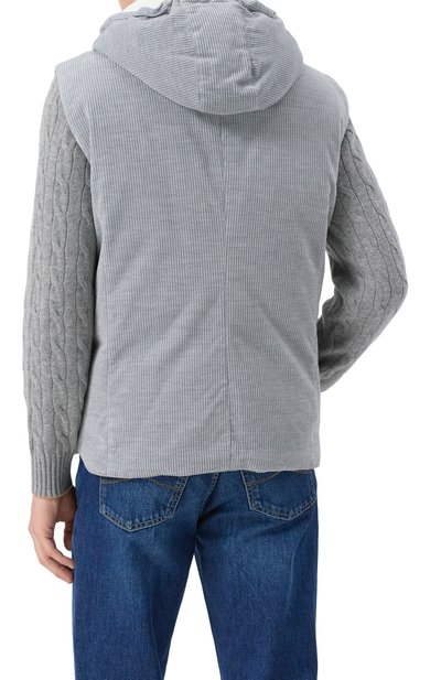 Вельветовый жилет BRUNELLO CUCINELLI, арт. MY4761775, фото 4