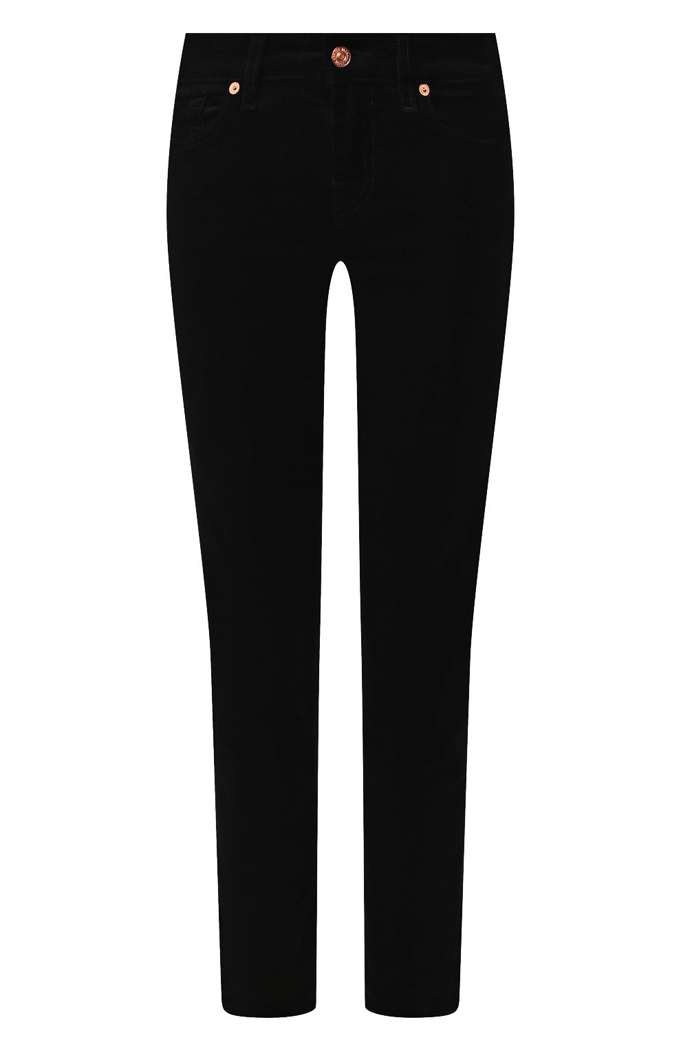 Брюки 7 FOR ALL MANKIND черного цвета по цене 28950 руб., арт. JSL4V640NJ, фото 1 Брюки 7 FOR ALL MANKIND, арт. JSL4V640NJ, фото 1