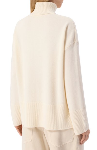 Свитер из шерсти и кашемира P.A.R.O.S.H. кремового цвета по цене 68050 руб., арт. L0IRA-D512944, фото 4 Свитер из шерсти и кашемира P.A.R.O.S.H., арт. L0IRA-D512944, фото 4