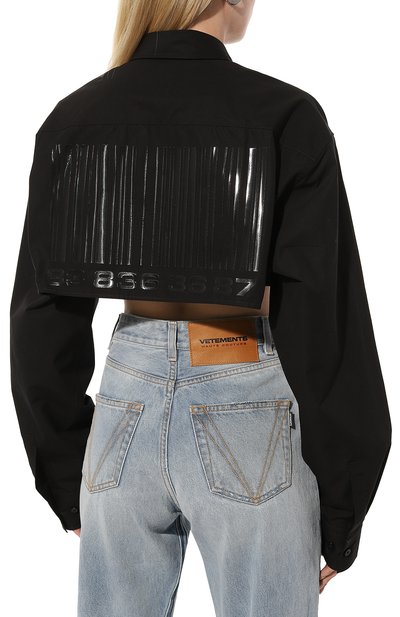 Хлопковая рубашка VTMNTS, арт. VL16SH160B, фото 4