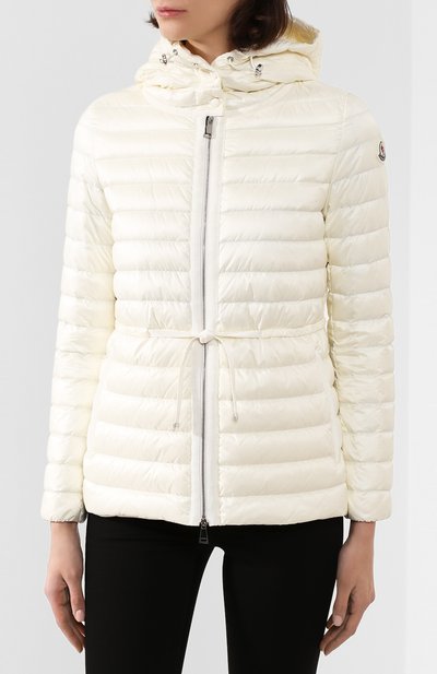 Пуховая куртка raie MONCLER белого цвета по цене 128000 руб., арт. F1-093-1B103-00-53048, фото 3 Пуховая куртка raie MONCLER, арт. F1-093-1B103-00-53048, фото 3
